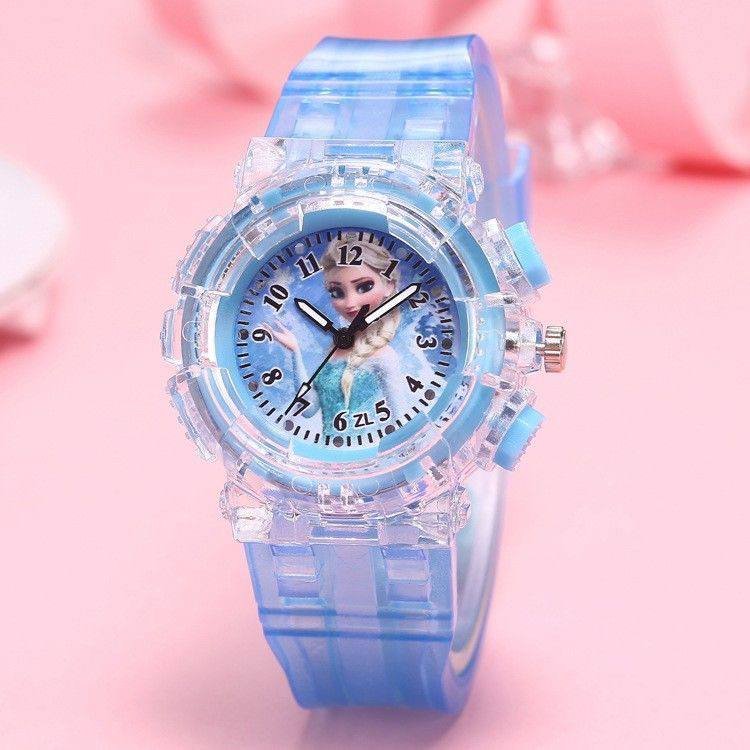 Детские часы Disney Frozen с подсветкой, 40мм